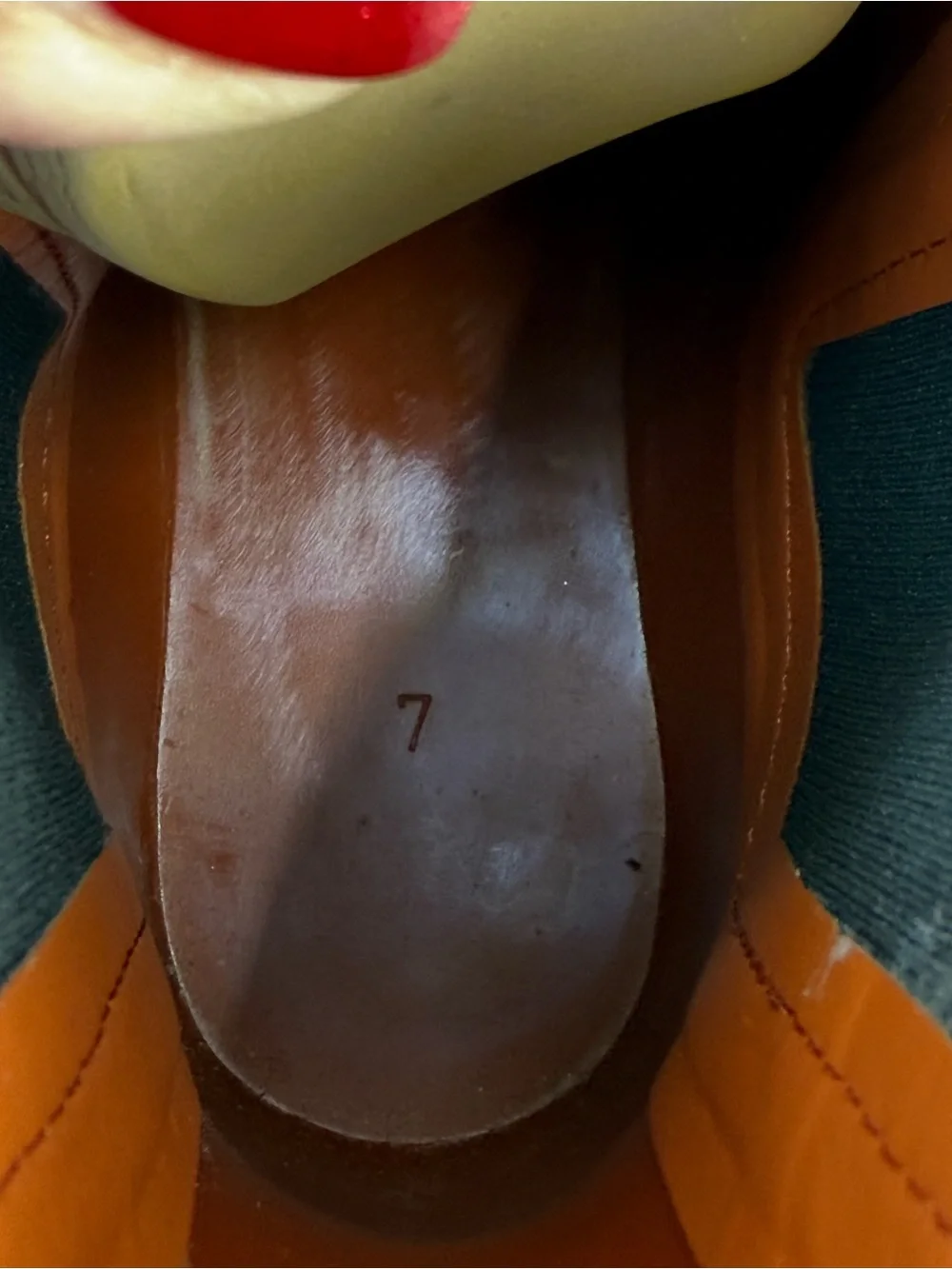 Bernardo Addison Chelsea Rain Boots Chunky Lug Sole Terracotta Orange, Size 7